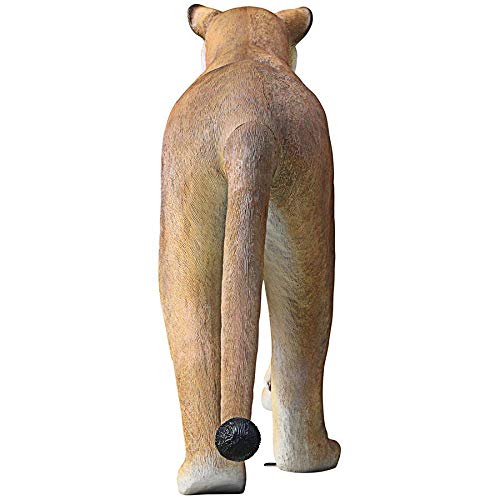 Design Toscano The Grande-Scale Lioness on The Prowl Statue Full Color