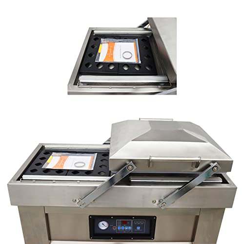 LGXEnzhuo Double Chamber Vacuum Packaging Sealer for Food Saver 110V 1500W