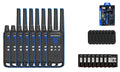 Motorola Solutions Talkabout T802 Portable FRS Two Way Radio 8 Pack Blue/Black
