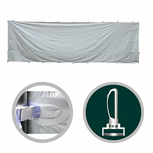 TentandTable 20x20 Premium Outdoor Wedding Event Party Canopy Pole Tent with Sidewalls Blue