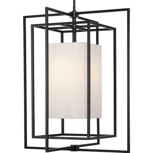 Progress Lighting Point Dume® Shadmore Matte Black Outdoor Hanging Pendant