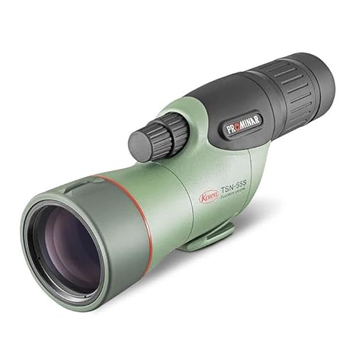 Kowa TSN-55S Spotting Scope with Vanguard Vesta GO 264CV12 Carbon Fiber Tripod Green
