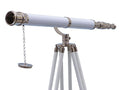Hampton Nautical Chrome Telescope Silver 65