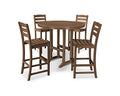 Polywood La Casa Café Bar Set Teak