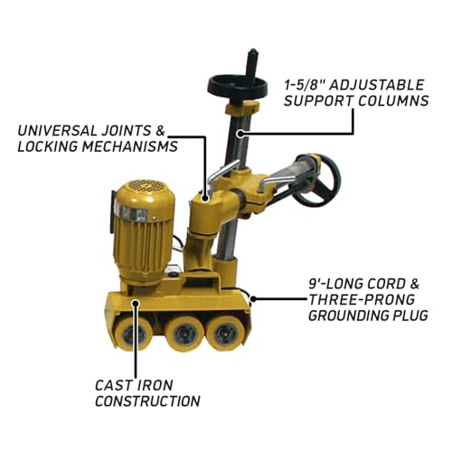 Powermatic 3-Roll Power Feeder 1/4 HP Yellow