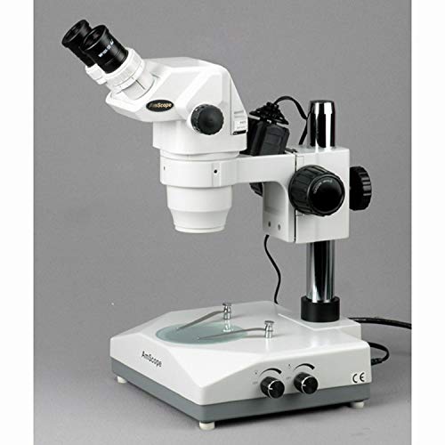 AmScope ZM-2B Professional Binocular Stereo Zoom Microscope Black