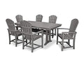 Polywood Palm Coast Dining Set Slate Grey