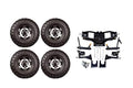 3G Lift Kit Combo with 10" Colossus Wheels & Tires for Club Car DS Golf Carts 2004+