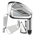 Callaway Paradym AI Smoke High Launch Golf Clubs Black (Right Hand, Steel, Stiff, 6-PW)
