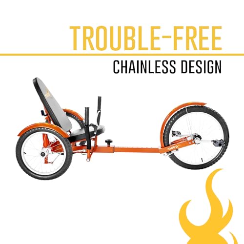 MOBO Triton Pro Adult Tricycle Orange
