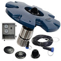 Airmax EcoSeries Floating Fountain Kit with 1/2 HP Pump and Nozzles Blue