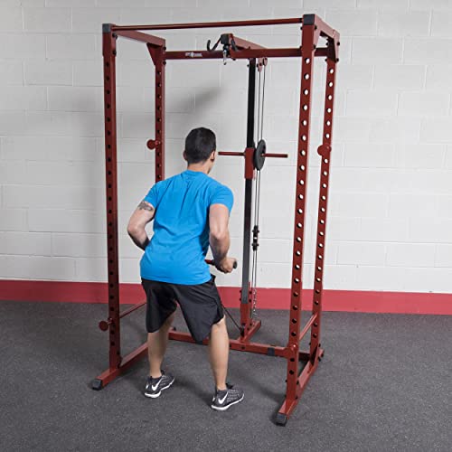 Best Fitness Power Rack Cage Package Red