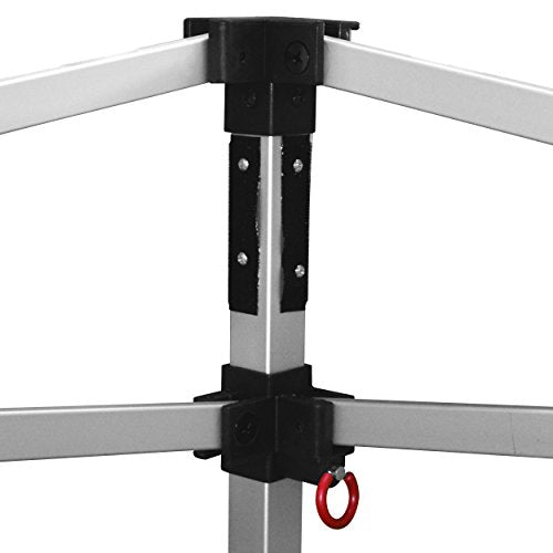 Caravan Canopy 10x20 Foot Aluma Basic Straight Leg Kit White