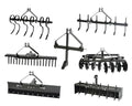 MotoAlliance 7 Piece Agricultural Kit Black