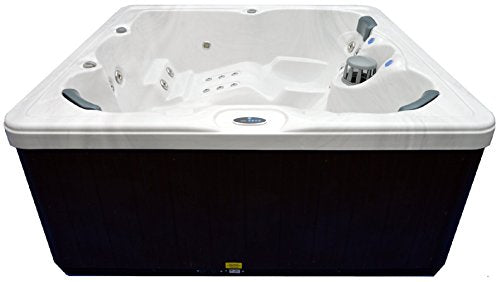 Home and Garden Spas 5 Person 51 Jet Spa with Stainless Jets and Ozone System Included Sterling White