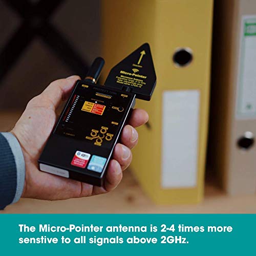 Discover It DefCon DD1206 Professional Digital RF Detector with Bluetooth, GSM & WiFi
