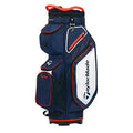 TaylorMade Pro 8.0 Cart Bag Navy/White/Red