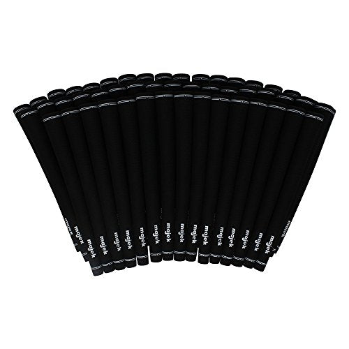Majek Grips Men's Jumbo Size Tour Pro Velvet Golf Grips Black