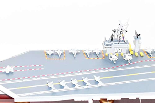 Squadron Nostalgia LLC USS Dwight D. Eisenhower CVN-69 24" Mahogany Scale Model Navy