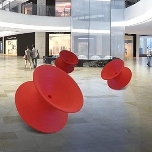 Necoxiuer Gyro Swivel Chair 360° Rotation Stool Black