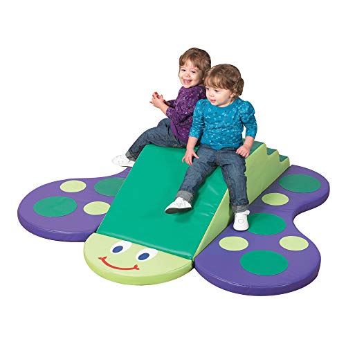 Children's Factory Butterfly Climber Toddler Soft Indoor Playground Green-Purple