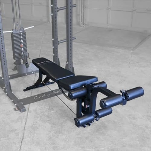 Body-Solid Adjustable Weight Bench with Leg Developer Black