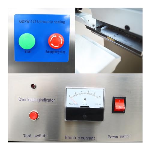 BREVELTION 220V Ultrasonic Plastic Tube Sealer 1200W