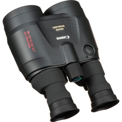 Canon 18x50 IS All Weather Image Stabilized Binoculars Black