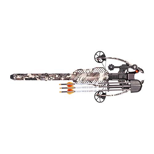 RAVIN R10 400 FPS Crossbow Predator Camo Bundle with Steel Broadheads & Shoulder Sling