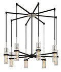 Troy Lighting Xavier 8-Light Pendant 36" Vintage Iron