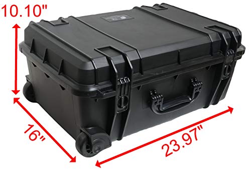 Case Club Battery Powered Mobile Monitor Station Black