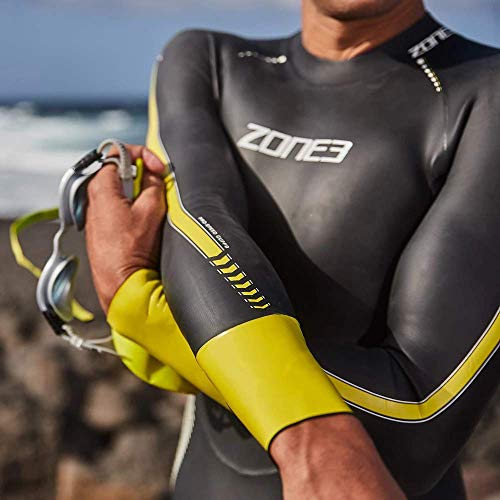 ZONE3 Men's Advance Wetsuit Black/Lime MediumTall
