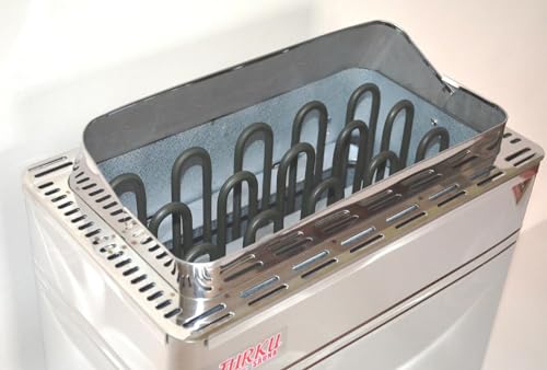 TURKU 6KW 240V Stainless Steel Sauna Stove with External Digital Controller