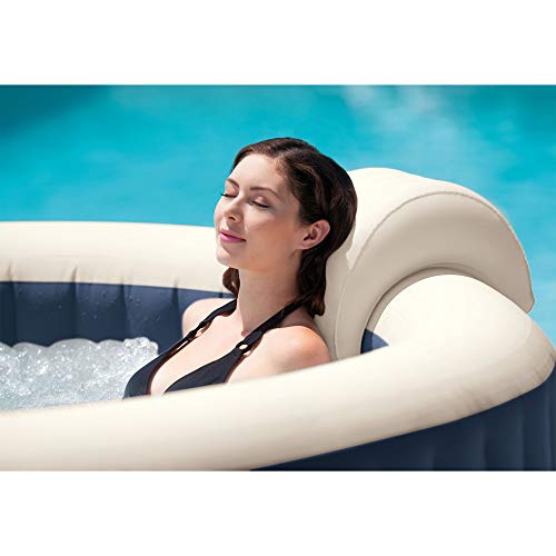 Intex PureSpa Plus 6 Person Inflatable Hot Tub Navy Blue