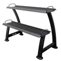 Valor Fitness Kettlebell Storage Rack 2 Tier Levels Heavy Duty Weight Holder Organize Gym Equipment BG-23