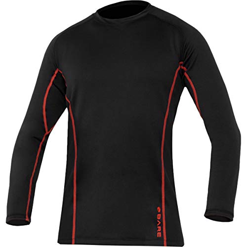 Bare Aqua-Trek 1 Men's Pro Dry Suit Black Medium Large with Free Base Layer