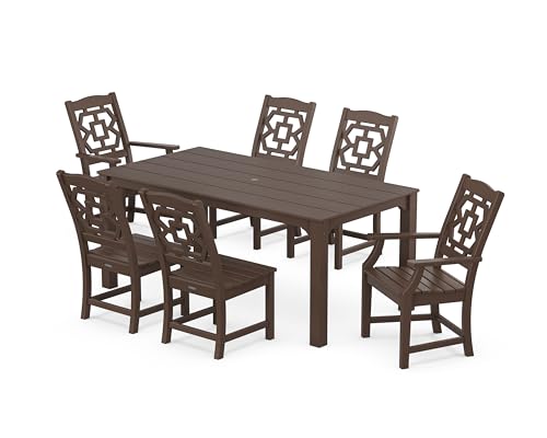Martha Stewart Dining Set PWS2404-1-MA Mahogany