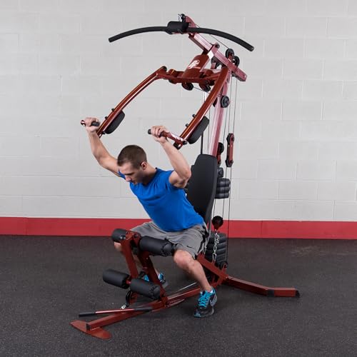 Body-Solid Multi-Station Home Gym Machine Red