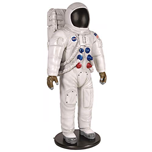 Design Toscano Man on The Moon Astronaut Statue Full Color