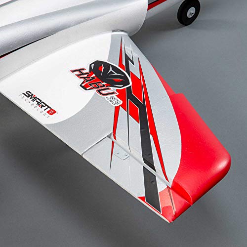 E-flite RC Airplane Habu STS 70mm EDF Jet RTF Basic Trainer Red