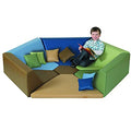 Children's Factory Woodland Hollow Kids Reading Nook Toddler Modular Couch