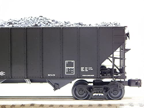 Lionel Denver & Rio Grande 100 TON Hopper 2 Pack O Gauge Black/Blue