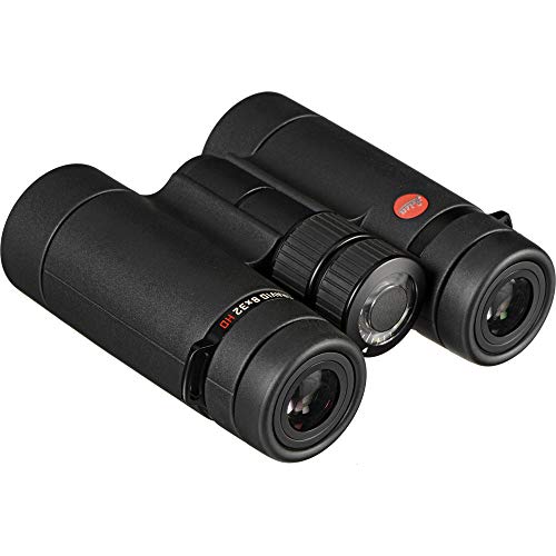 Leica 8x32 Ultravid HD-Plus Binoculars Bundle with Backpack, Monopod, Cleaning Set, Cap Keepers, and Neck Strap