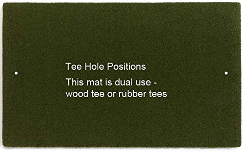DURA-PRO Perfect Reaction Golf Mat - Premium Turf Indoor/Outdoor Mat for Hitting & Chipping
