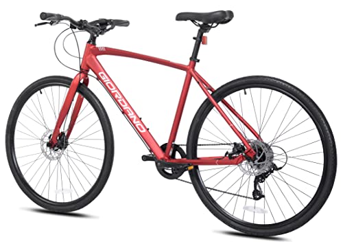 Giordano H2 Men's Hybrid Bicycle Red