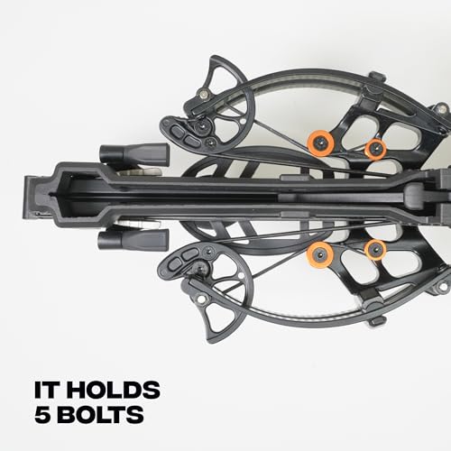 BALLISTA BAT Reverse Draw Mini Crossbow Black