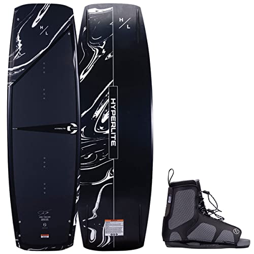 Hyperlite Cryptic Kids Wakeboard 128 W/Remix Bindings Black 128cm