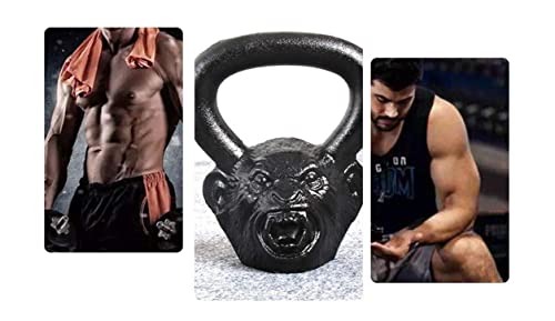 ADIEN DIY Custom Monkey Bobels 36lb Cast Iron Foot Heavy Home Gym Exercise