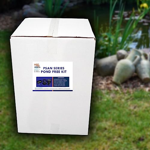 HALF OFF PONDS Simply Waterfalls 3300 Pond Free Waterfall Kit with MatrixBlox and 3000 GPH Pump Black