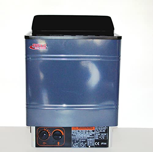 TURKU 6KW Wet & Dry Sauna Stove with Built-in Knob Controls